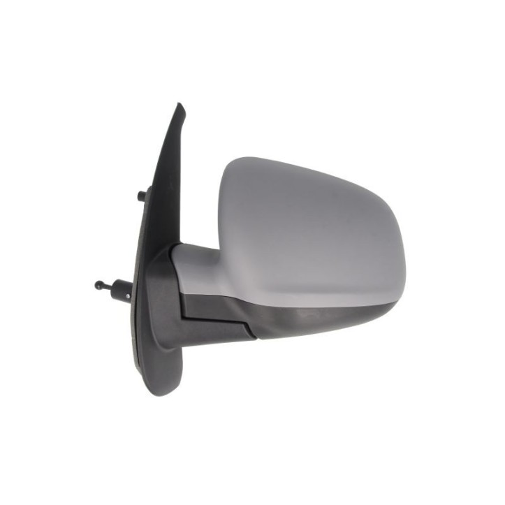 Oglinda stanga mecanic asferic, crom, grunduita MERCEDES CITAN, RENAULT KANGOO dupa 2012