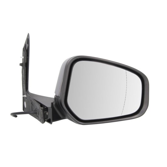 Oglinda dreapta electrica, asferic, crom, grunduita FORD TRANSIT / TOURNEO COURIER dupa 2014