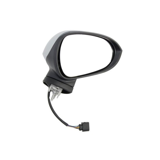 Oglinda dreapta electrica incalzita, crom, grunduita, pliabila electric SEAT LEON intre 2009-2012