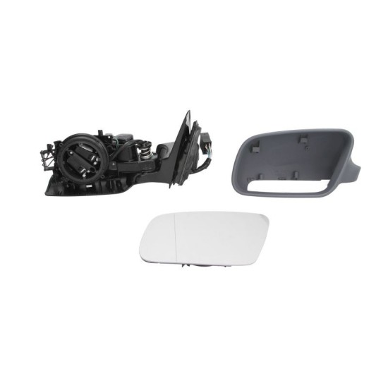 Oglinda stanga asferic, incalzita, grunduita, pliabila electric AUDI A6 intre 1997-2005