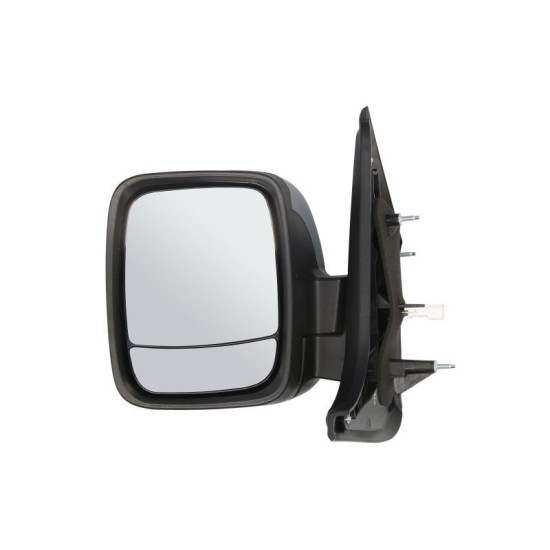 Oglinda stanga electrica, asferic, incalzita, crom, grunduita FIAT TALENTO, NISSAN NV300, OPEL VIVARO, RENAULT TRAFIC dupa 2014