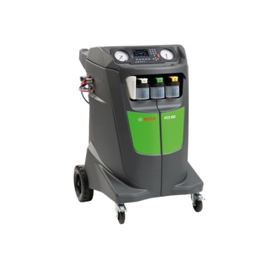 Statie incarcat AC BOSCH ACS 663-P (R1234yf), mod operare automatic/manual, destinat pentru: vehicule agricultura