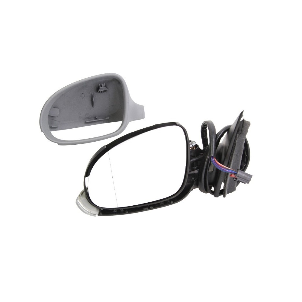 Oglinda stanga electrica, asferic, incalzita, grunduita, pliabila electric VW PASSAT intre 2005-2010