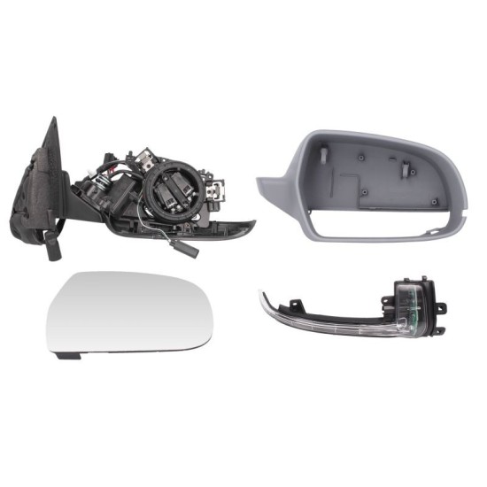 Oglinda dreapta electrica incalzita, grunduita AUDI A3 intre 2003-2012