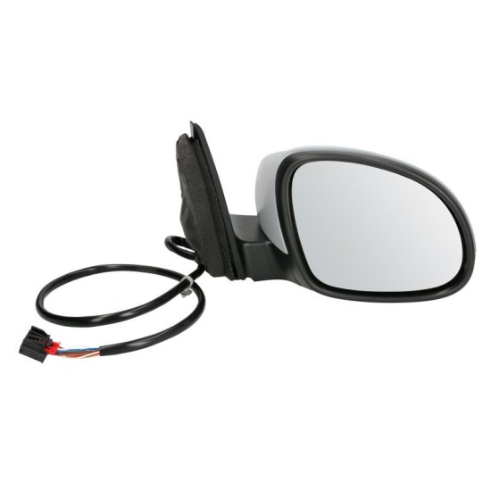 Oglinda dreapta electrica incalzita, crom, grunduita, pliabila electric VW TIGUAN intre 2007-2011