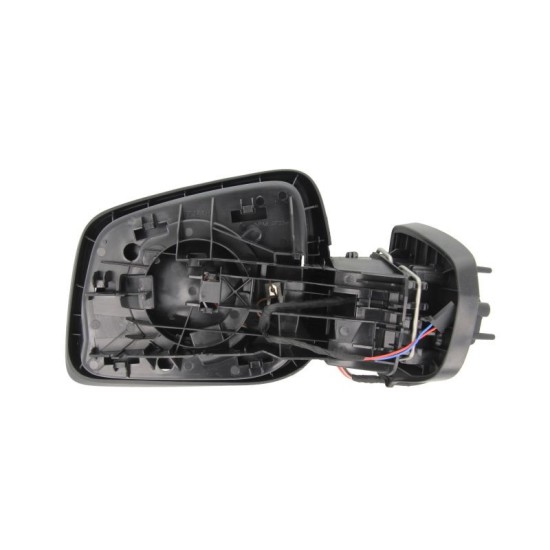 Oglinda dreapta electrica, asferic, incalzita, crom, fara carcasa MERCEDES Clasa A W169, B W245 intre 2008-2012
