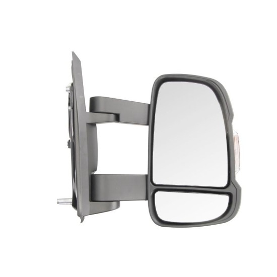 Oglinda dreapta electrica incalzita, crom, mediu, cu senzor temperatura CITROEN JUMPER, FIAT DUCATO