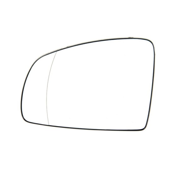 Sticla oglinda exterioara stanga asferica, incalzita OPEL MERIVA intre 2003-2010