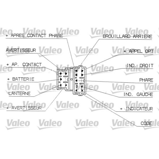 Comutator coloana directie (Claxon, Indicatorii, lumini) potrivit CITROEN XSARA, XSARA PICASSO 1997-2012