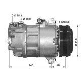 Compresor aer conditionat AC potrivit BMW Seria 3 (E46), X3 (E83), Z4 (E85), Z4 (E86) 1.9-3.2 12.99-08.08