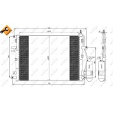 Radiator AC condensator Volvo XC 90 2.5 T